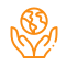 icons healthcare hands earth