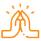 icon healthcare pray